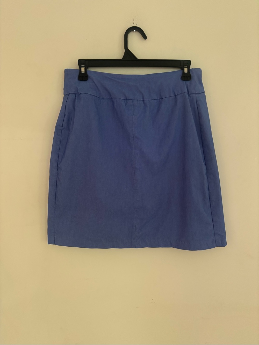 Lulu-B Blue Stretch A-Line Skirt Size 8